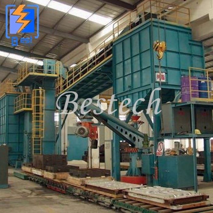 Chemically Bonded Sand Molding Line